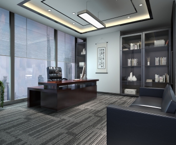 Modern Manager's Office-ID:129731256