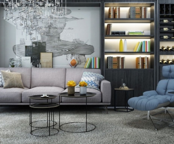 Modern Nordic Style Sofa Combination-ID:832243766