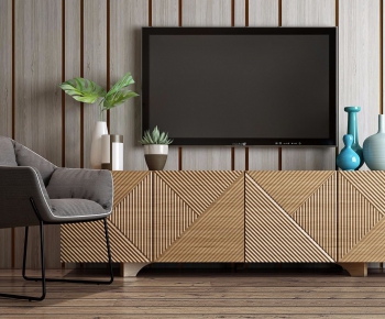 Nordic Style TV Cabinet-ID:428693419