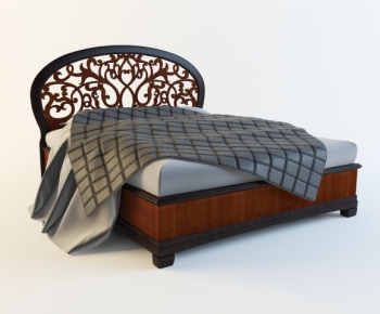 European Style Double Bed-ID:702287762