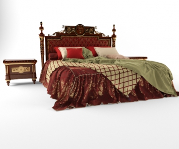 Modern Double Bed-ID:846746938