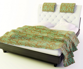 Modern Double Bed-ID:551359654