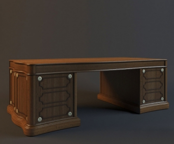 European Style Manager's Desk-ID:668791647