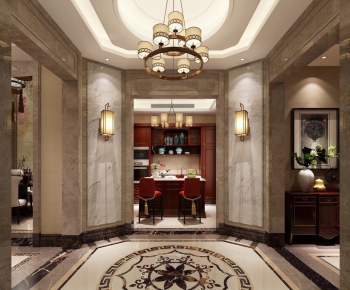New Classical Style Hallway-ID:424753387