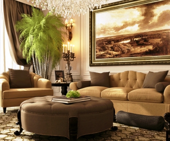 American Style Sofa Combination-ID:978382645