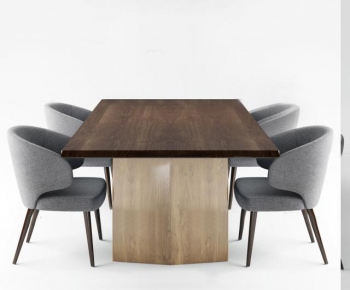 Nordic Style Dining Table And Chairs-ID:980627556