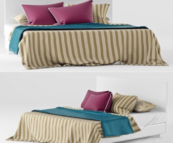 Modern Double Bed-ID:296073557