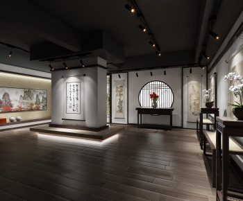 New Chinese Style Exhibition Hall-ID:788028278