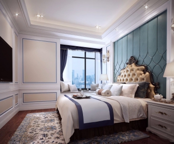 New Classical Style Bedroom-ID:714492358