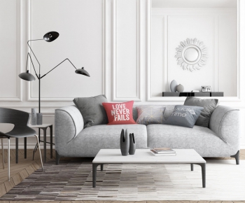 Modern Nordic Style Sofa Combination-ID:146755112