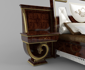 European Style Bedside Cupboard-ID:409426136