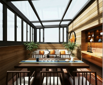 New Chinese Style Tea House-ID:274714333