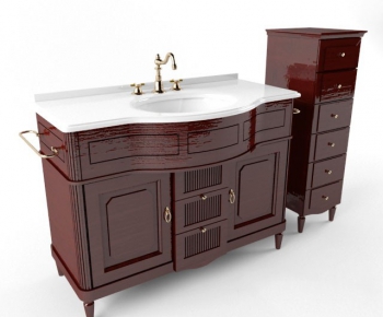 European Style Bathroom Cabinet-ID:995578583