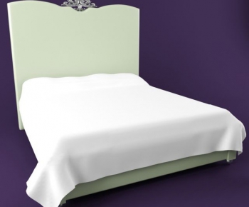 Modern Double Bed-ID:888835826