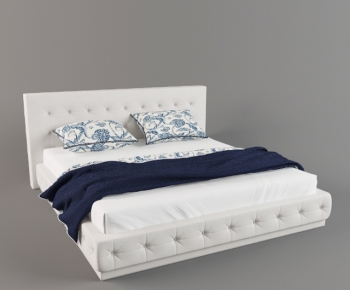 Modern Double Bed-ID:448734316