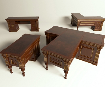 American Style European Style Office Table-ID:164221676
