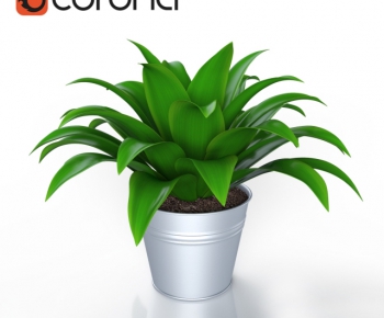 Modern Potted Green Plant-ID:389154885