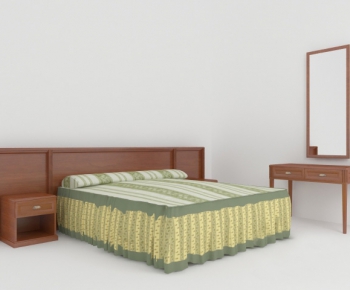 Modern Double Bed-ID:335354768