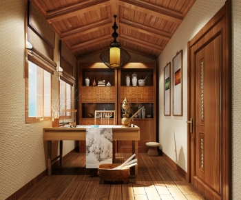 New Chinese Style Study Space-ID:509412916