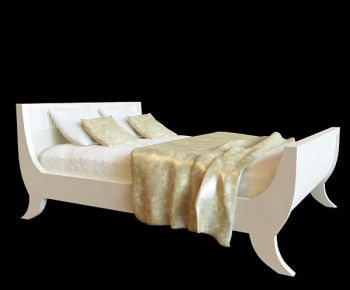 Modern Double Bed-ID:569797192