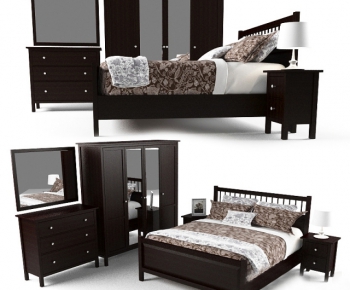 American Style Double Bed-ID:433046928