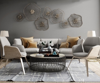 Modern Nordic Style Sofa Combination-ID:753151752