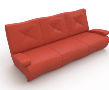 Modern Three-seat Sofa-ID:432668356