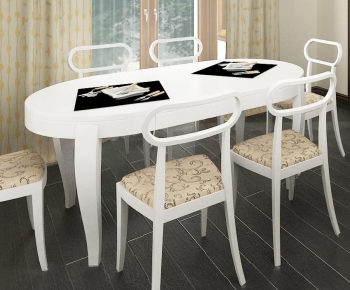 Modern Dining Table And Chairs-ID:969981984