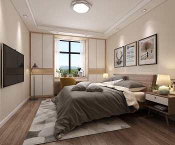 Nordic Style Bedroom-ID:736923741