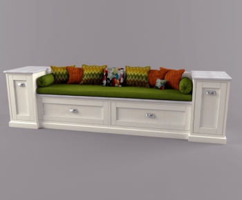 Simple European Style A Sofa For Two-ID:606114518
