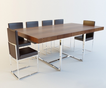 Modern Dining Table And Chairs-ID:134899593