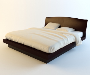 Modern Double Bed-ID:694024531