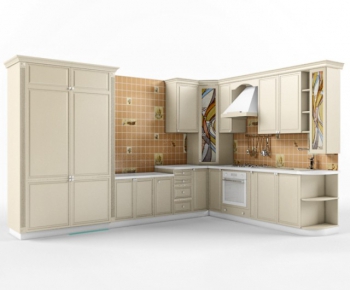 Simple European Style Kitchen Cabinet-ID:589943873