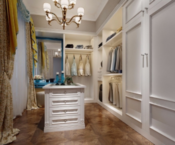 American Style Clothes Storage Area-ID:826246451