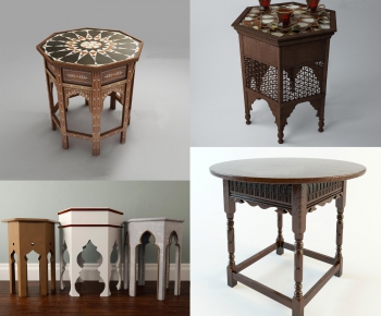 Southeast Asian Style Side Table/corner Table-ID:730873646