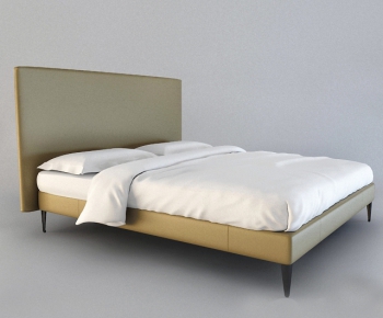 Modern Double Bed-ID:869489484