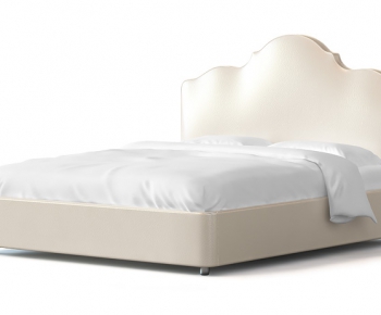 Modern Double Bed-ID:724648813