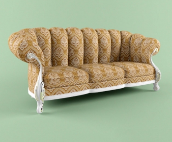 European Style Three-seat Sofa-ID:186218482