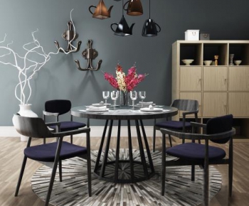 Modern Nordic Style Dining Room-ID:542168882