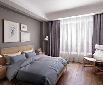 Nordic Style Bedroom-ID:802460215