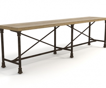 Industrial Style Table-ID:778789958