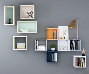 Modern Nordic Style Bookcase-ID:310165192