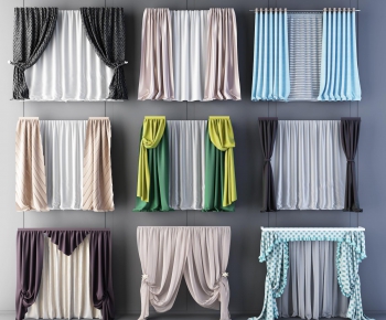 Modern Idyllic Style The Curtain-ID:962852422