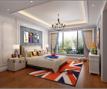 American Style Boy's Room And Son's Room-ID:155056363