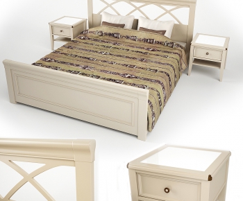American Style Double Bed-ID:845066635
