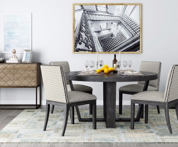 Modern Dining Table And Chairs-ID:334170459