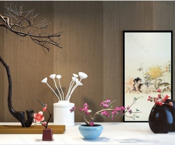 Modern New Chinese Style Flowers-ID:240894754