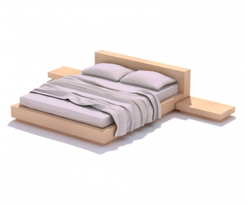 Modern Double Bed-ID:183299796