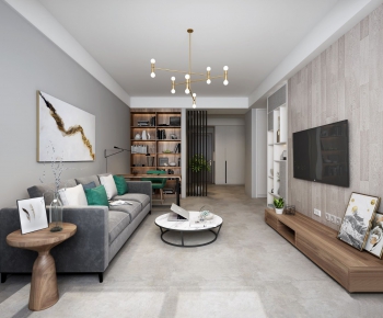 Modern A Living Room-ID:202200168