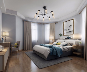 Nordic Style Bedroom-ID:296829223